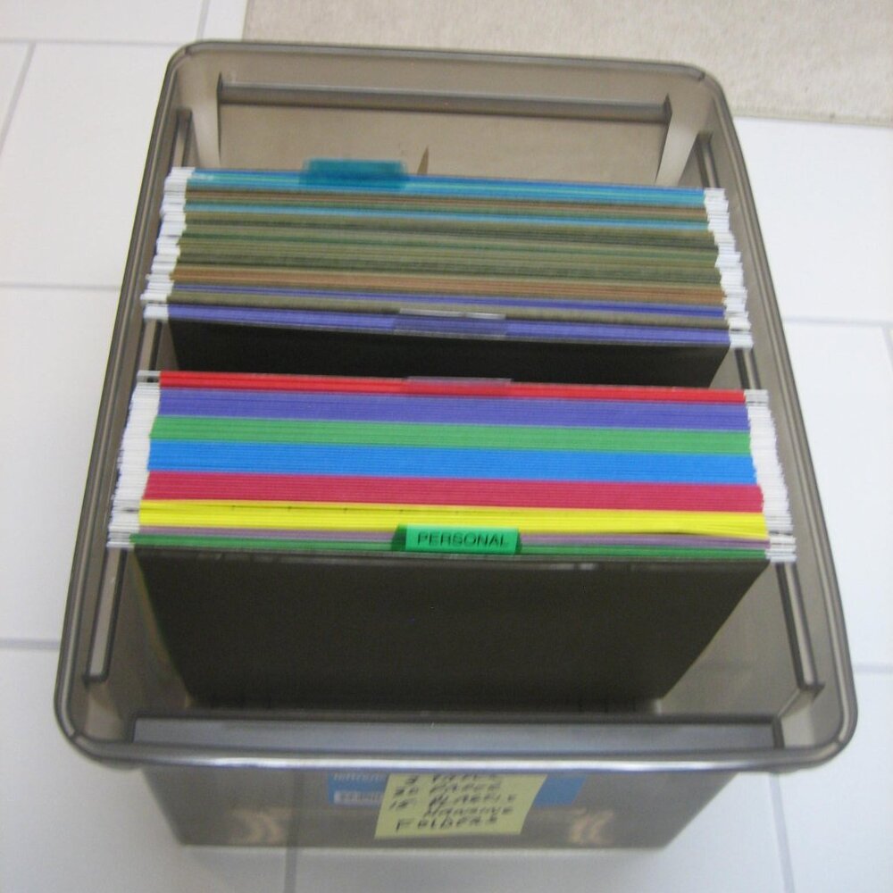 25 letter size hanging file folders